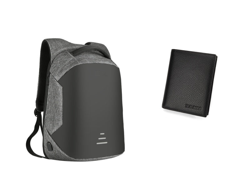 Full Anti-theft Backpack USB Charging Business Pack