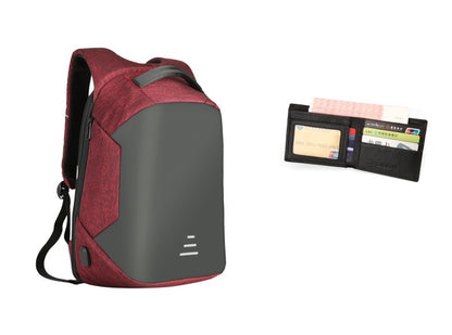 Full Anti-theft Backpack USB Charging Business Pack