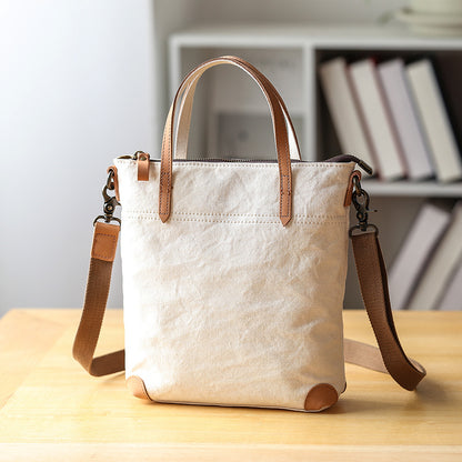 Mini sac en toile rétro tendance pour femme