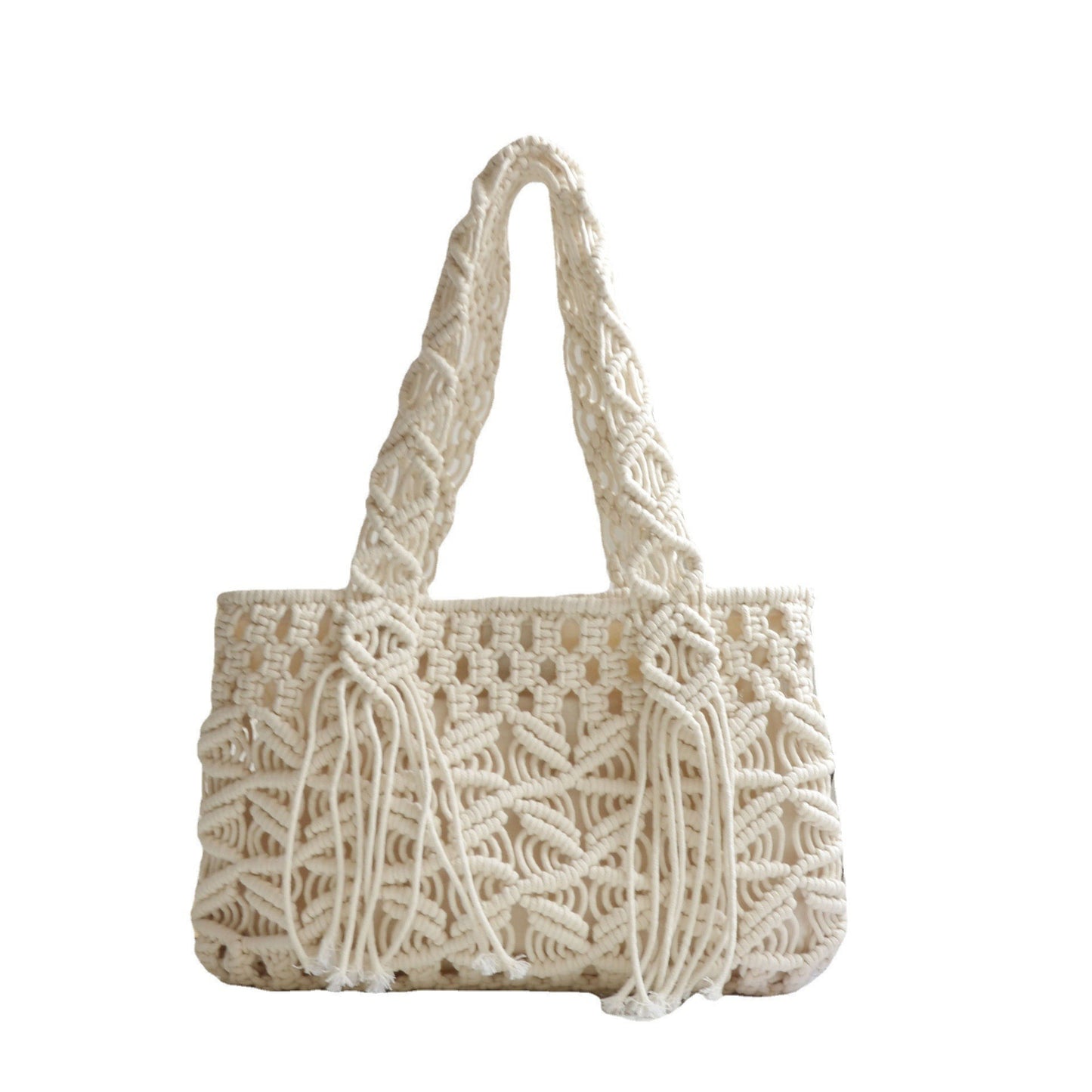 Cotton String Hand-woven Bag