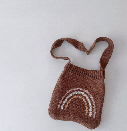 Baby Shoulder Knitted Bag Coin Purse