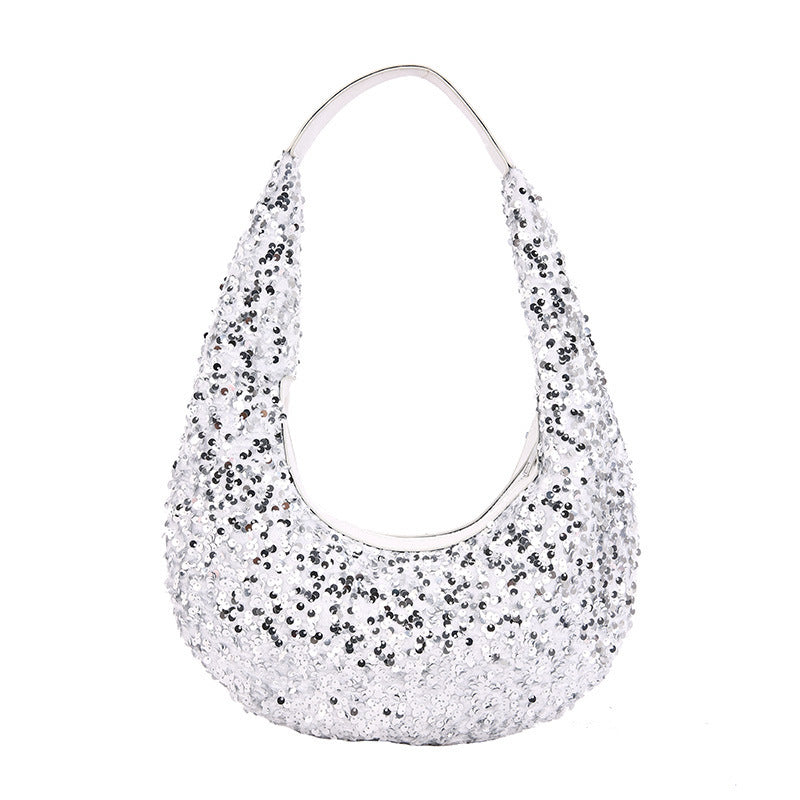 New Dinner All-match Sequins Handbag