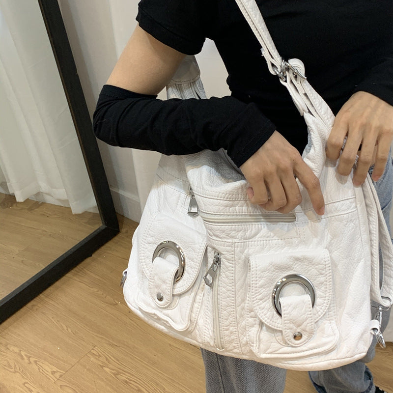 Sac à bandoulière simple et tendance pour femme, idéal pour toutes les occasions