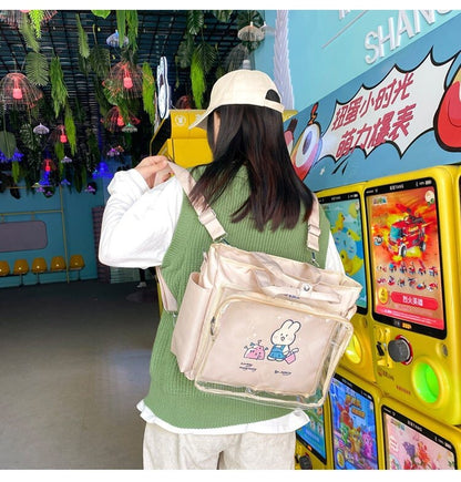 Sac à main japonais mignon à bandoulière de grande capacité Jk