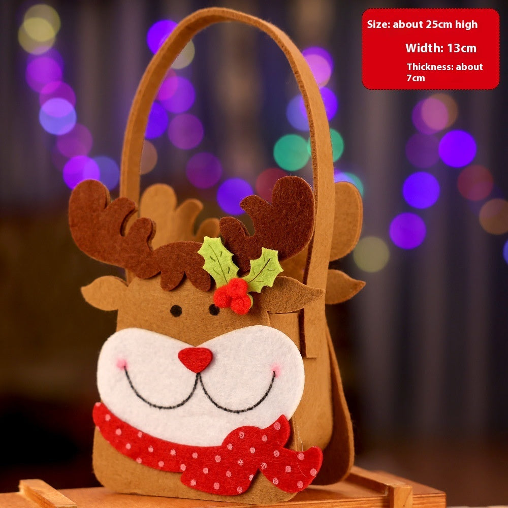 Gift Christmas Decoration Portable Candy Bag