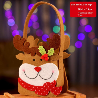 Gift Christmas Decoration Portable Candy Bag