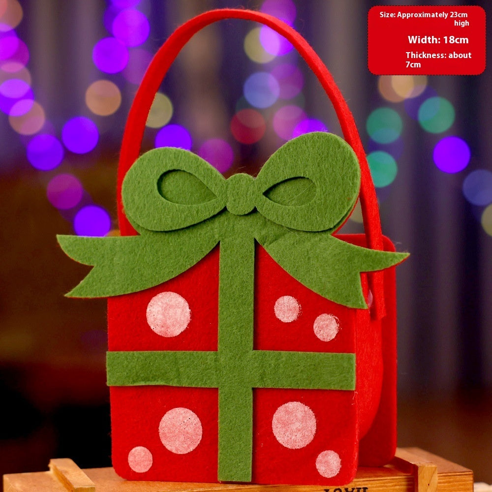 Gift Christmas Decoration Portable Candy Bag