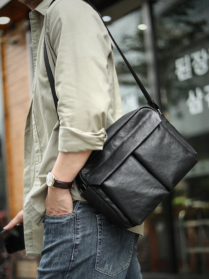 Sac de voyage en cuir de qualité supérieure pour homme