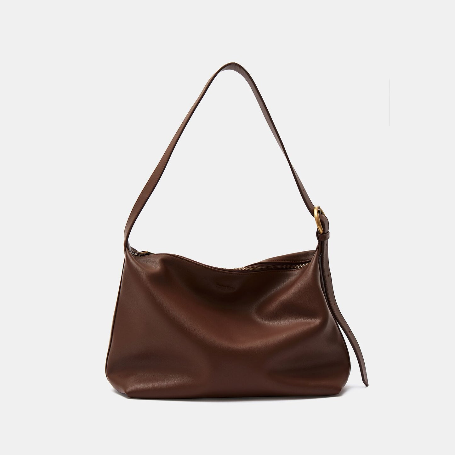 Sac à bandoulière grande capacité en cuir véritable pour femme