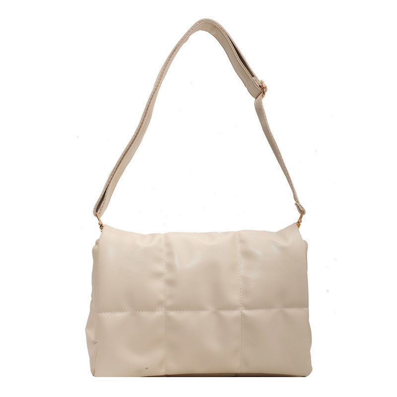 Sac à main en coton de grande capacité avec broderie Lingge rétro tendance pour femme