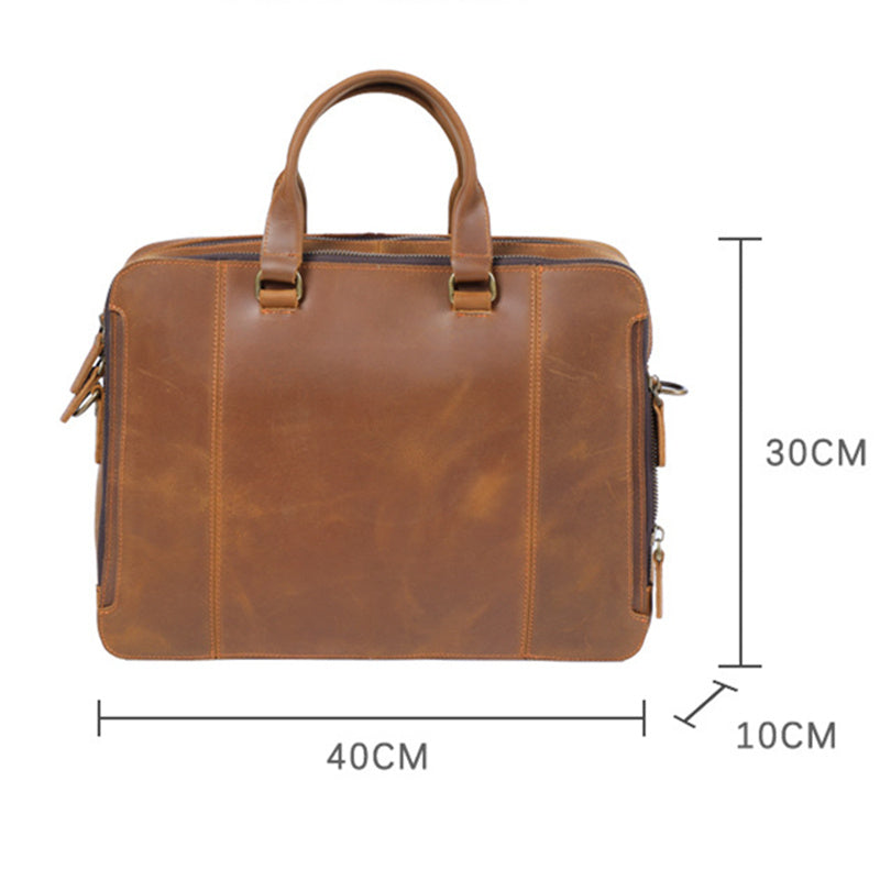 Sac à main officiel en cuir pour homme