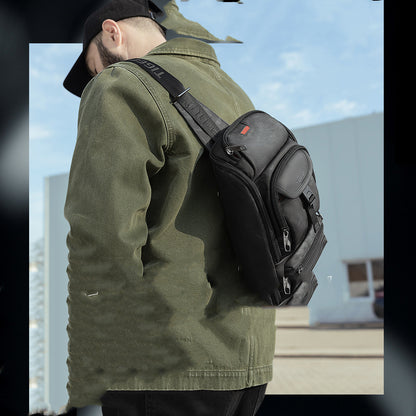 Sac à bandoulière tactique imperméable pour homme