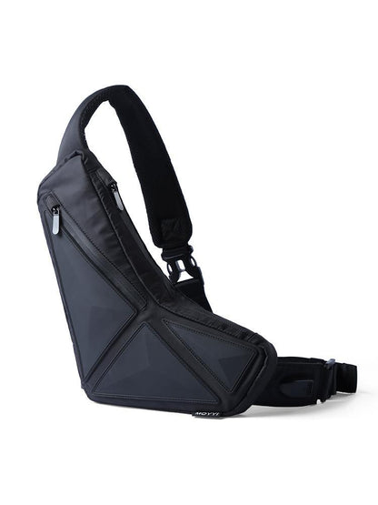 Sac de poitrine à bandoulière imperméable de sport pour hommes