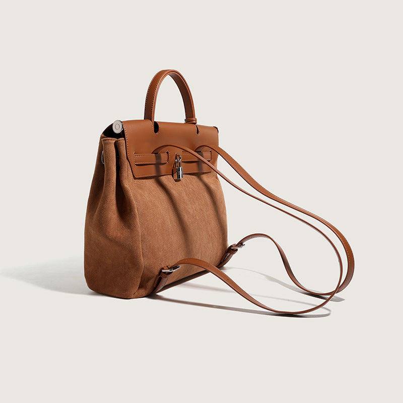 Sac à main rétro en toile et cuir pour femme, nouvelle collection automne