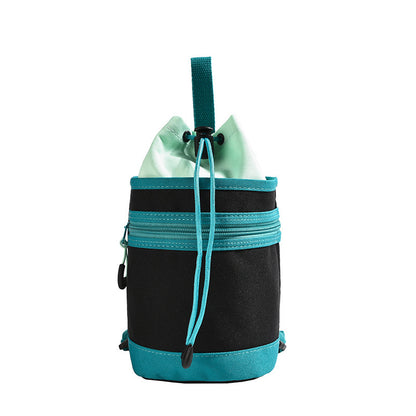 Bolso de mano para exteriores, portátil, para deportes, con forma de taza de agua, tipo bandolera