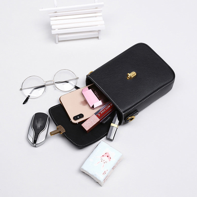 Fashion Leather Mini Shoulder Messenger Small Bag Women