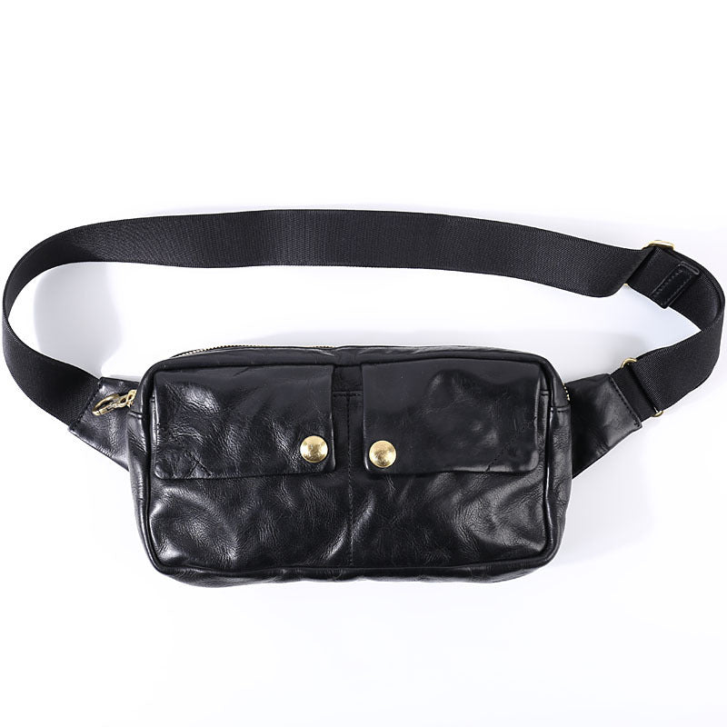 Bolso bandolera de un solo hombro con personalidad retro para hombre