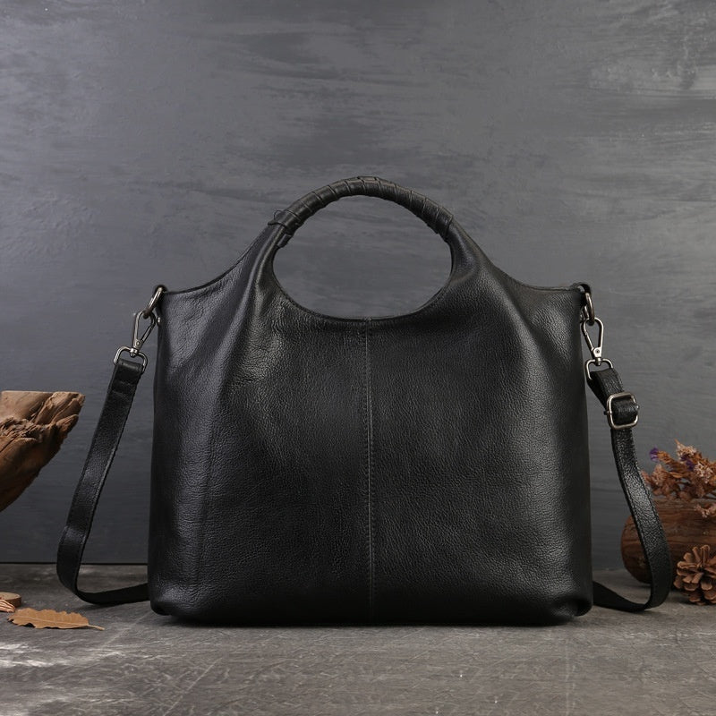 Vintage Tote High-grade Genuine Leather Women