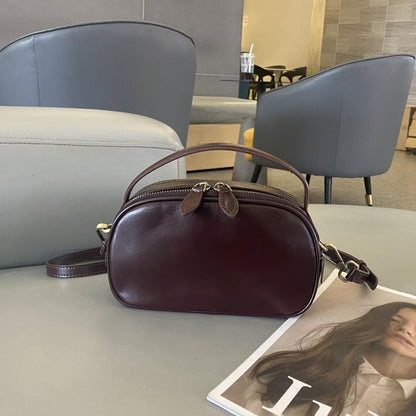 Sac messager rétro à bandoulière pour femme