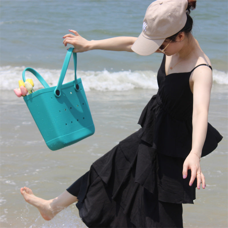 EVA Hole Bag Can Be Freely Matched With Buttons