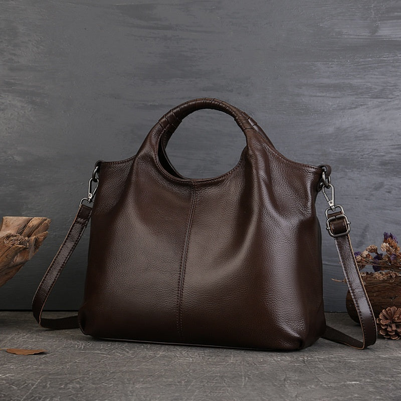 Vintage Tote High-grade Genuine Leather Women