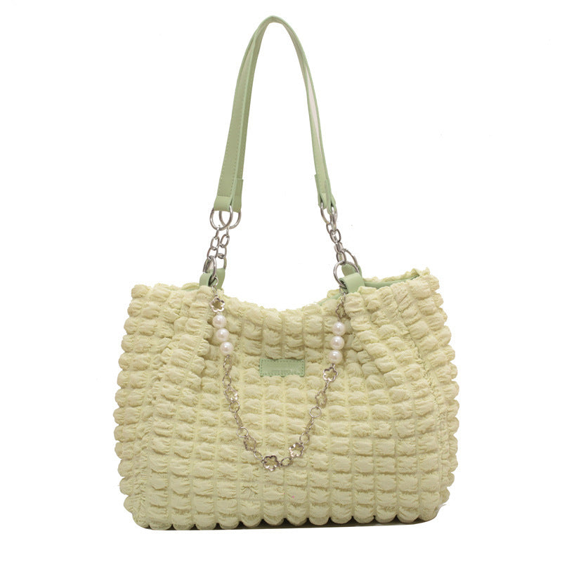 Bolso de hombro informal de gran capacidad para mujer