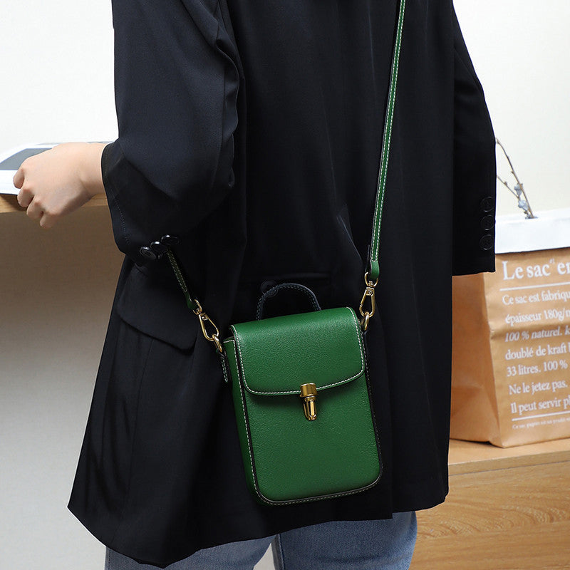 Fashion Leather Mini Shoulder Messenger Small Bag Women