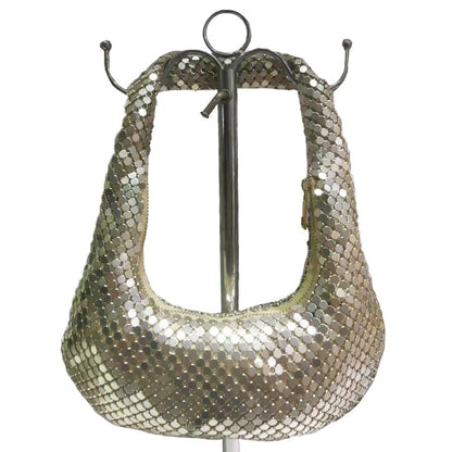 Net Red Casual Silver Sequin Underarm Bag