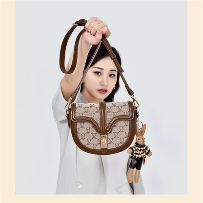 Summer One-shoulder Cross-body Niche Design Fashion Texture Women's Bag