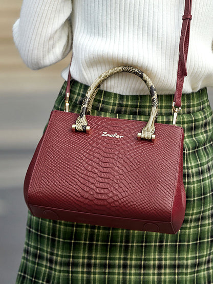 Sac à main en cuir pour femme