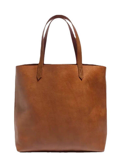 Top Layer Cowhide Large Tote Bag Women's