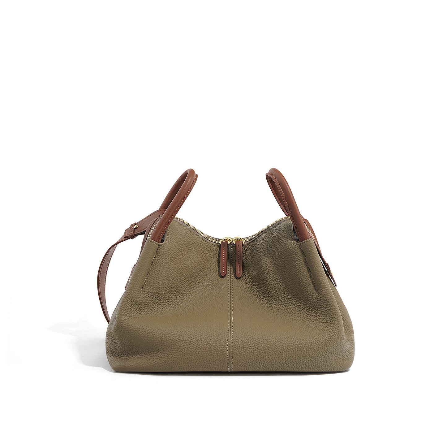 Sac à oreiller en cuir de vachette de première couche pour femme