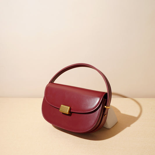 Special-interest Design Underarm Retro Saddle Bag