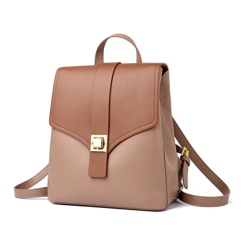 Fashionable All-match Anti-theft Lock Women's Bag