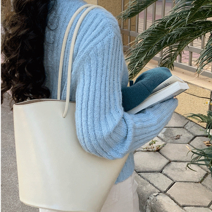 Sac seau simple fait maison de style coréen pour mère et enfant