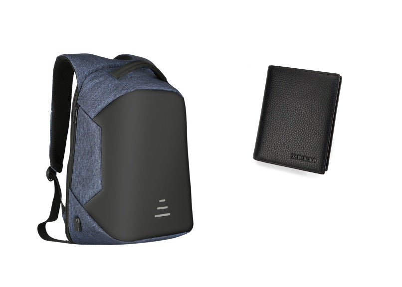 Full Anti-theft Backpack USB Charging Business Pack