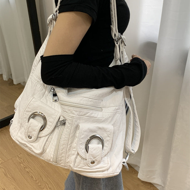 Sac à bandoulière simple et tendance pour femme, idéal pour toutes les occasions