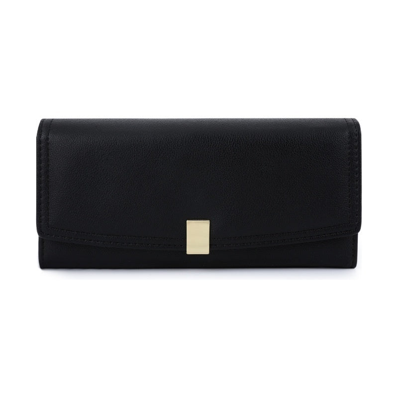 Women's Long Wallet With Three Fold